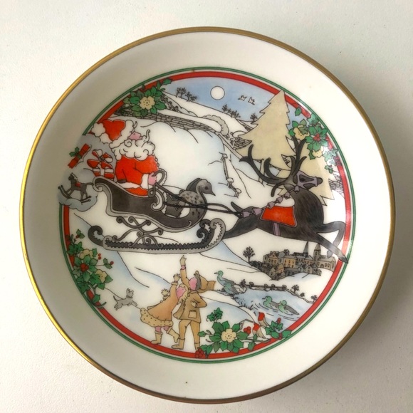 Royal Doulton Other - CHRISTMAS VINTAGE ROYAL DOULTON 1990 Plate H.5166 Collectable